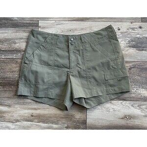 Nike ACG Women’s Olive Green Khaki Shorts Pockets Mid Rise Size 6